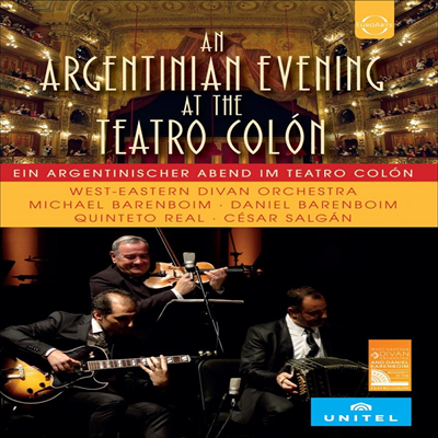 아르헨티나의 저녁 (A Tango Evening at the Teatro Colon) (DVD) (2018) - Daniel Barenboim