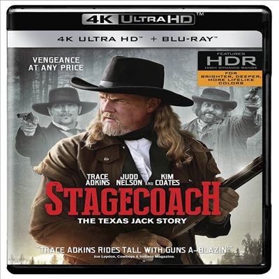 Stagecoach: The Texas Jack Story (스테이지코치: 더 텍사스 잭 스토리) (2016) (한글무자막)(4K Ultra HD + Blu-ray)