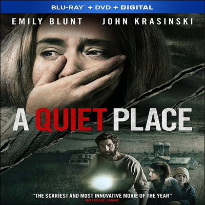 A Quiet Place (콰이어트 플레이스) (2018) (한글무자막)(Blu-ray + DVD + Digital)