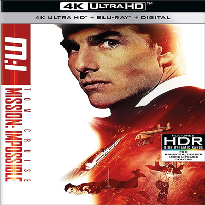 Mission: Impossible (미션 임파서블) (1996) (한글무자막)(4K Ultra HD + Blu-ray + Digital)