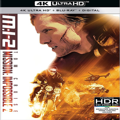 Mission: Impossible 2 (미션 임파서블 2) (2000) (한글무자막)(4K Ultra HD + Blu-ray + Digital)