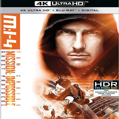 Mission: Impossible Ghost Protocol (미션 임파서블: 고스트 프로토콜) (2011) (한글무자막)(4K Ultra HD + Blu-ray + Digital)