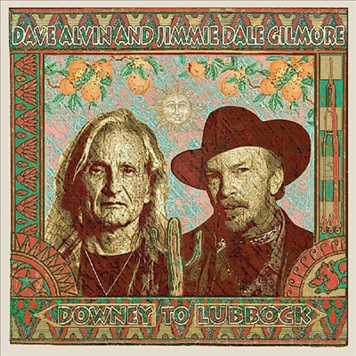 Dave Alvin / Jimmie Dale Gilmore - Downey To Lubbock (Gatefold Cover)(MP3 Download)(2LP)