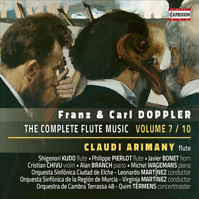 프란츠 도플러 & 카를 도플러: 플루트 작품 전곡 7집 (Franz & Carl Doppler: The Complete Flute Music, Vol.7)(CD) - Claudi Arimany