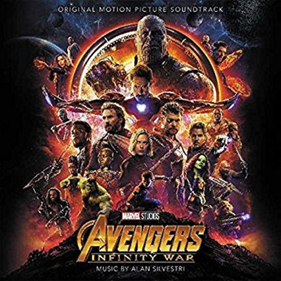 O.S.T. - Avengers: Infinity War (어벤져스: 인피니티 워)(By Alan Silvestri)(CD)