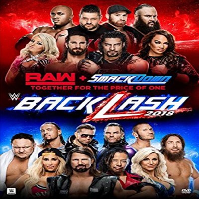 WWE: Backlash 2018 (WWE 백래시)(지역코드1)(한글무자막)(DVD)