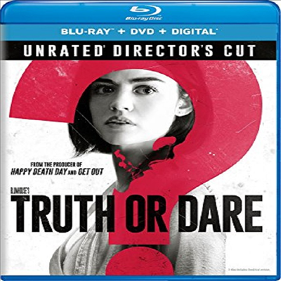 Blumhouse's Truth Or Dare (Unrated Director's Cut) (트루스 오어 데어)(한글무자막)(Blu-ray+DVD)