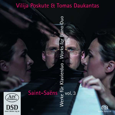 생상스: 피아노 이중주 작품 3집 (Saint-Saens: Works for Piano Duo, Vol.3) - Vilija Poskute