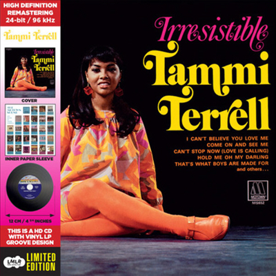 Tammi Terrell - Irresistible (Ltd. Ed)(Remastered)(mini LP sleeve)(HDCD)