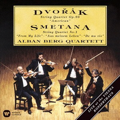 드보르작: 현악 사중주 12번 '아메리칸', 스메타나: 현악 사중주 1번 '나의 생애에서' (Dvorak: String Quartet No.12, Smetana: String Quartet No.1) (UHQCD)(일본반) - Alban Berg Quartett
