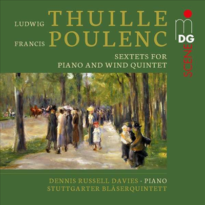 투일레·풀랑크: 육중주 (Poulenc & Thuille: Sextet)(CD) - Dennis Russell Davies