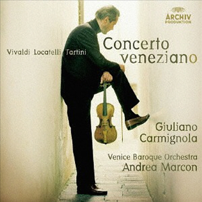 비발디, 로카텔리, 타르티니: 바이올린 협주곡 (Giuliano Carmignola - Concerto Veneziano) (SHM-CD)(일본반) - Giuliano Carmignola