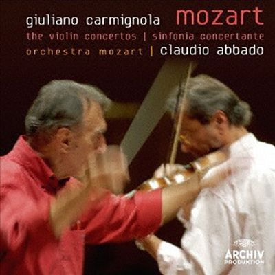 모차르트: 바이올린 협주곡 1-5번, 신포니아 콘체르탄테 (Mozart: Violin Concerto No.1-5, Sinfonia Concertante K.364) (2 SHM-CD)(일본반) - Giuliano Carmignola