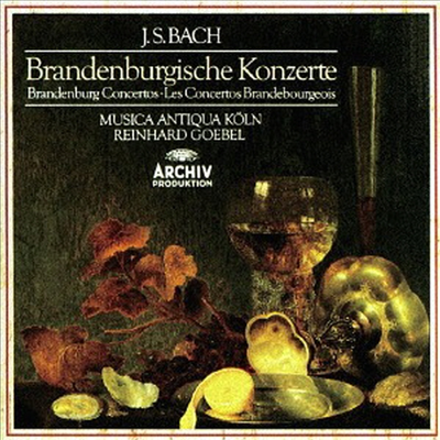 바흐: 브란덴부르크 협주곡 1-6번 (Bach: 6 Brandenburg Concertos) (2SHM-CD)(일본반) - Reinhard Goebel