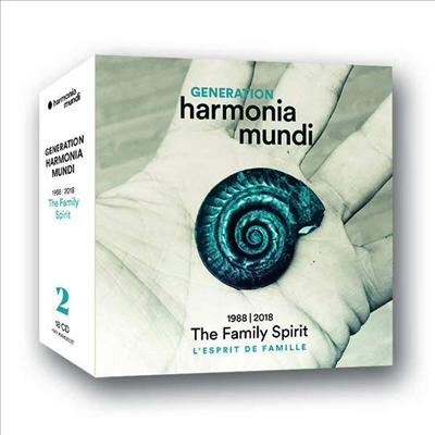 하모니아 문디 60주년 기념 박스 2 (Generation harmonia mundi 1988 - 2018 &#39;The Family Spirit&#39;) (18CD Boxset) - 여러 아티스트