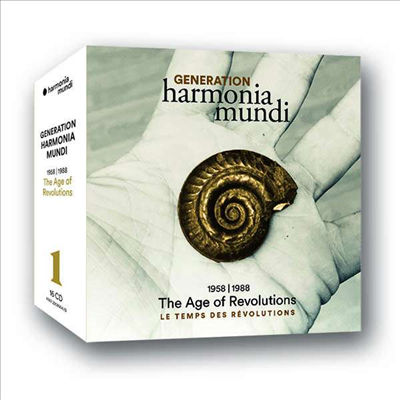 하모니아 문디 60주년 기념 박스 1 (Generation harmonia mundi 1958-1988 'The Age of Revolution') (16CD Boxset) - 여러 아티스트