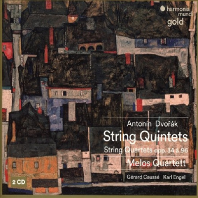 드보르작: 피아노 오중주 & 현악 사중주 (Dvorak: Piano Quintets & String Quartets) (2CD) - Melos Quartet