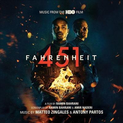 Matteo Zingales &amp; Antony Partos - Fahrenheit 451 (화씨 451) (Music From Hbo Film)(Soundtrack)(CD)