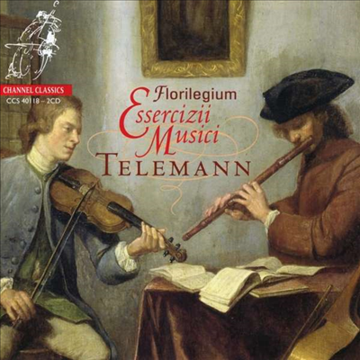 텔레만 : 리코더 작품집 (Telemann : Essercizii Musici) (2CD) - Florilegium