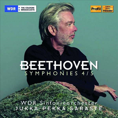 베토벤: 교향곡 4 & 5번 (Beethoven: Symphonies Nos.4 & 5)(CD) - Jukka-Pekka Saraste