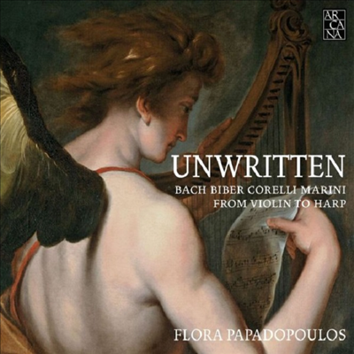 불문법 - 하프로 연주하는 바이올린 명곡집 (Unwritten - From Violin to Harp)(CD) - Flora Papadopoulos