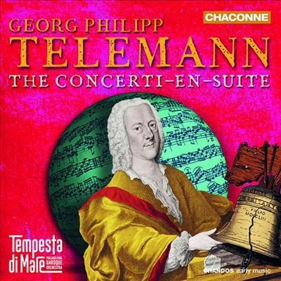 텔레만: 합주 협주 모음곡 (Telemann: The Concerti-en-Suite)(CD) - Emlyn Ngai