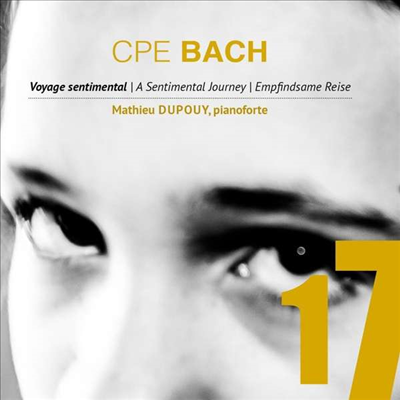 감성 여행 - C.P.E.바흐: 포르테피아노 작품집 (Voyage Sentimental - C.P.E.Bach: Works for Fortepiano)(CD) - Mathieu Dupouy