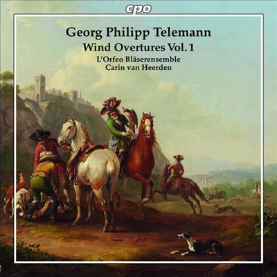 텔레만: 목관 서곡 1집 (Telemann: Wind Overtures Vol.1)(CD) - Carin van Heerden