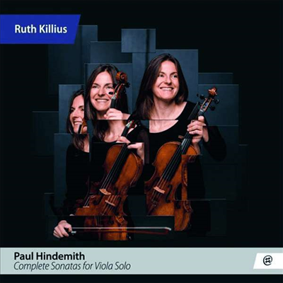 힌데미트: 무반주 비올라를 위한 소나타 (Hindemith: Sonatas for Solo Viola)(CD) - Ruth Kilius