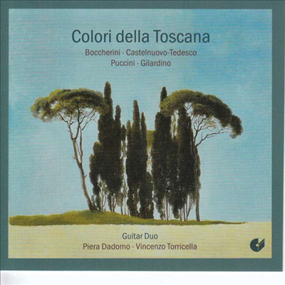 토스카나의 색 - 두 대의 기타를 위한 작품집 (Colori della Toscana - Works for Two Guitar)(CD) - Guitar Duo