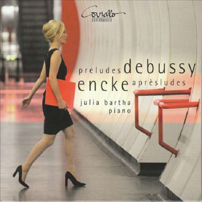 드뷔시: 12개의 전주곡 (Debussy: 12 Preludes)(CD) - Julia Bartha