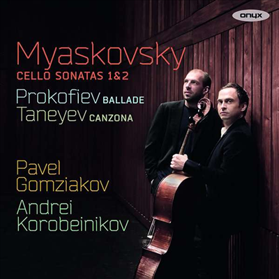 미아스코프스키: 첼로 소나타 1 &amp; 2번 (Miaskovsky: Cello Sonatas Nos.1 &amp; 2) - Pavel Gomziakov