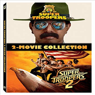 Super Troopers: 2 Movie Collection (슈퍼 트루퍼스 1&amp;2)(지역코드1)(한글무자막)(DVD)