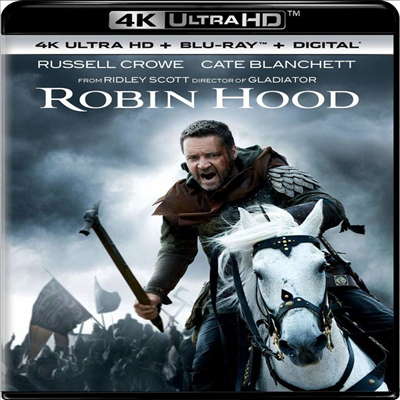 Robin Hood (로빈 후드) (2010) (한글무자막)(4K Ultra HD + Blu-ray + Digital)