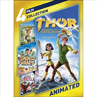 4-Film Collection: Animated (4 필름 컬렉 : 애니메이션)(지역코드1)(한글무자막)(DVD)