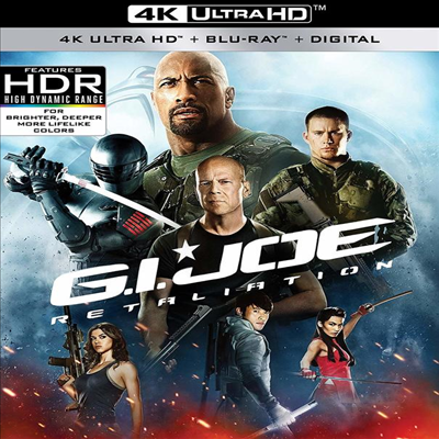 G.I. Joe: Retaliation (지.아이.조 2) (2013) (한글자막)(4K Ultra HD + Blu-ray + Digital)