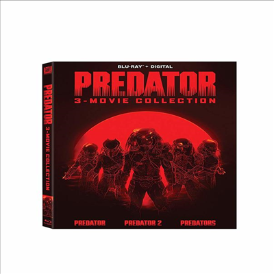 Predator 3-Movie Collection (프레데터 / 프레데터 2 / 프레데터스) (한글무자막)(3Blu-ray + Digital)