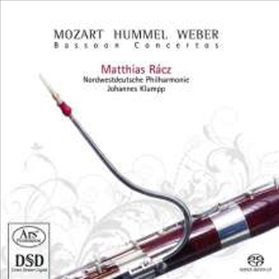 베버, 모차르트, 훔멜: 바순 협주곡 (Weber, Mozart, Hummel: Bassoon Concertos) (SACD Hybrid) - Matthias Racz