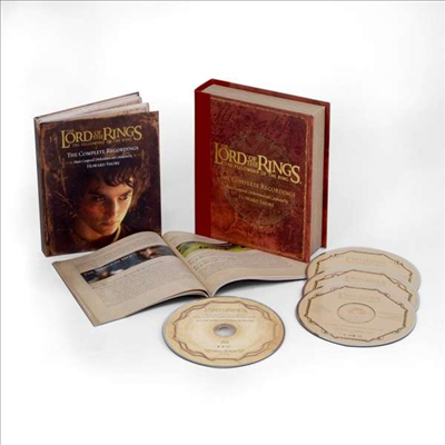 Howard Shore - The Lord Of The Rings: The Fellowship Of The Rings (반지의 제왕: 반지 원정대) (Ltd. Ed)(Complete Recordings)(3CD+Blu-ray Audio)(Boxset)