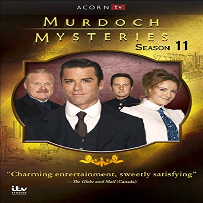 Murdoch Mysteries: Series 11 (머독 미스터리)(지역코드1)(한글무자막)(DVD)