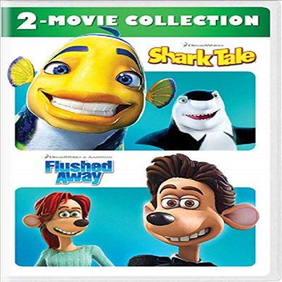 Shark Tale / Flushed Away: 2-Movie Collection (샤크/플러쉬)(지역코드1)(한글무자막)(DVD)