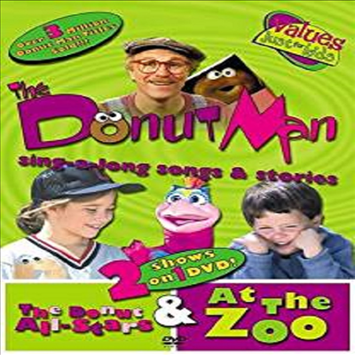 Donut Man - Donut All Stars &amp; At The Zoo (도넛맨)(지역코드1)(한글무자막)(DVD)