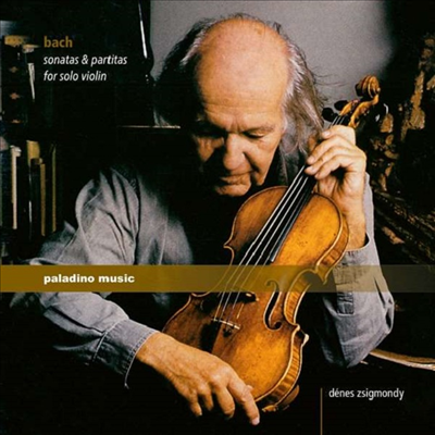 바흐: 무반주 바이올린 소나타와 파르티타 1 - 3번 (Bach: Sonatas &amp; Partitas for Solo Violin, BWV1001 - 1006) (2CD) - Denes Zsigmondy