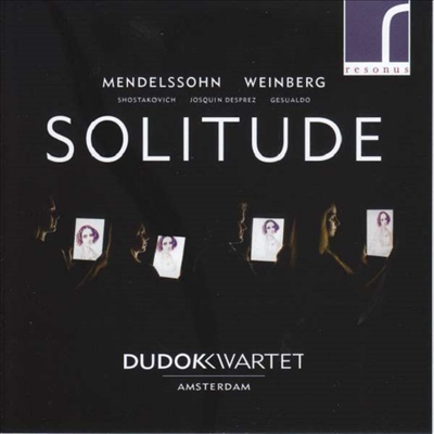 멘델스존 & 바인베르크: 현악 사중주 (Solitude - Mendelssohn & Weinberg: String Quartet)(CD) - Dudok Quartet Amsterdam