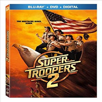 Super Troopers 2 (슈퍼 트루퍼스 2)(한글무자막)(Blu-ray+DVD)