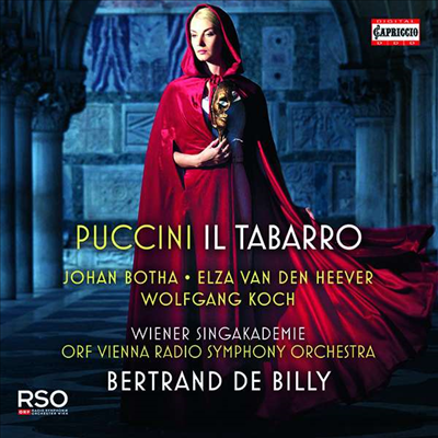 푸치니: 오페라 '외투' (Puccini: Opera 'Il Tabarro')(CD) - Bertrand de Billy