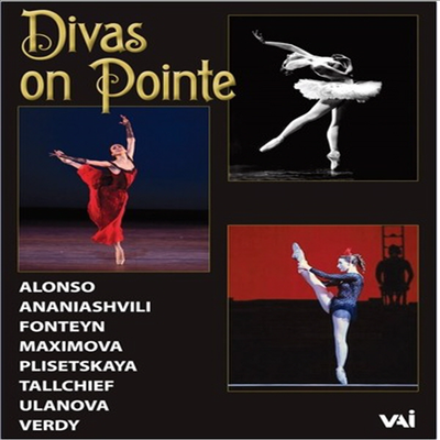 전설의 발레리나 (Divas On Pointe - Legendary Ballerinas)(DVD) - Maya Plisetskaya