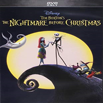 Nightmare Before Christmas: 25th Anniversary (팀 버튼의 크리스마스 악몽)(지역코드1)(한글무자막)(DVD)
