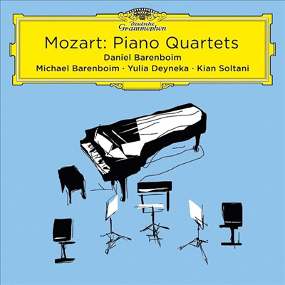 모차르트: 피아노 사중주 1 &amp; 2번 (Mozart: Piano Quartets Nos.1 &amp; 2)(CD) - Daniel Barenboim
