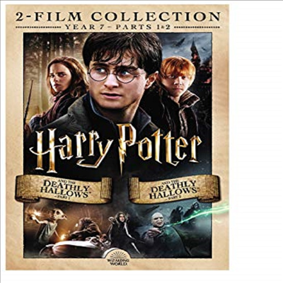 Harry Potter Double Feature: Harry Potter and the Deathly Hallows Parts 1 & 2 (해리 포터와 죽음의 성물 1&2)(지역코드1)(한글무자막)(DVD)